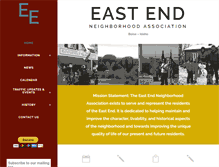 Tablet Screenshot of eastendboise.com